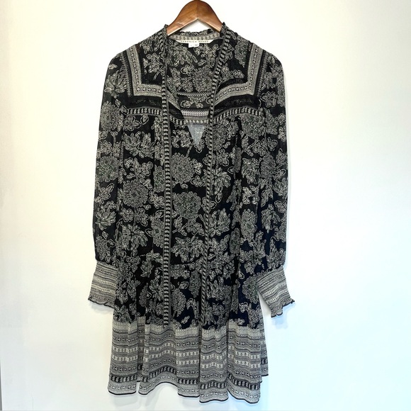 Veronica Beard Black and Gray Mini Dress - Picture 5 of 13